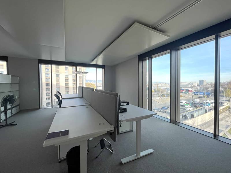 Bureaux modernes et lumineux  620 m² Gare de Lancy Bachet (6)