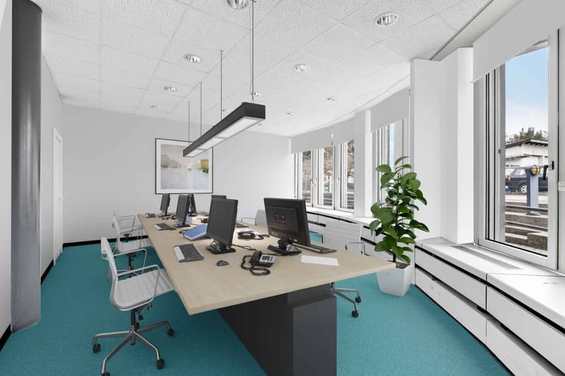 Bureaux 242m2 lumineux à proximité de l'aéroport et de la Place des Nations (4)