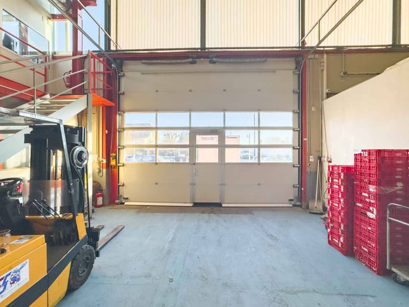 Atelier / logistique avec grande hauteur et mezzanine  Meyrin (2)