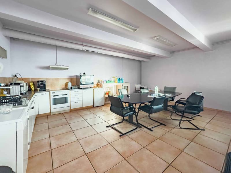 Atelier / logistique avec grande hauteur et mezzanine  Meyrin (6)