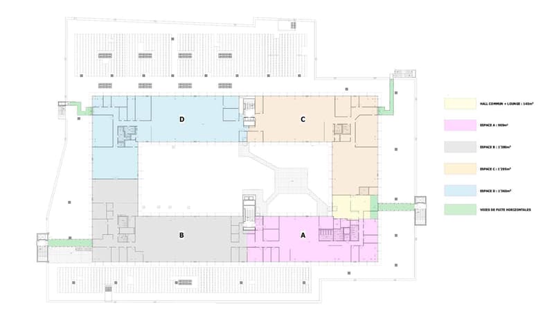 Vernier - Surface de 903 m2 en attique - Immeuble IKEA (8)