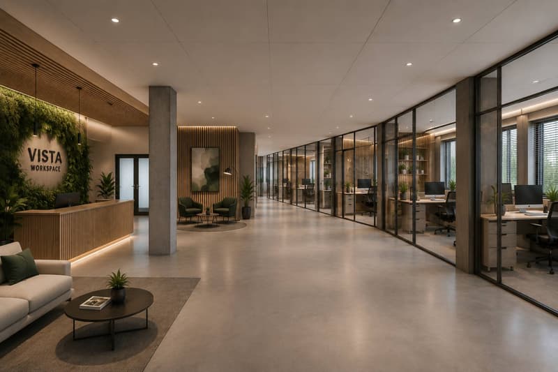 Magnifique surface de 230 m2 au 2ème étage d'un bâtiment moderne (2)