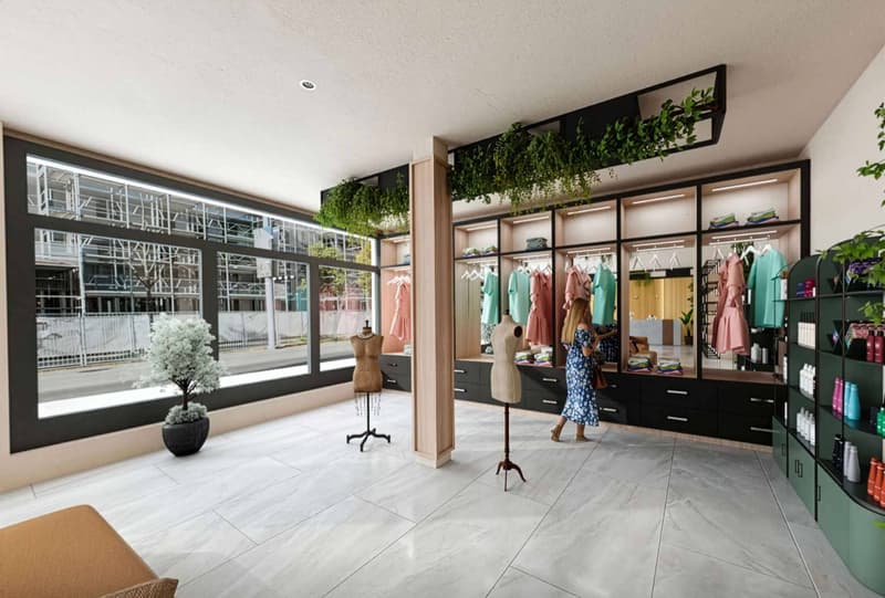 Arcade de 346m2 - Projet neuf aux Acacias (2)