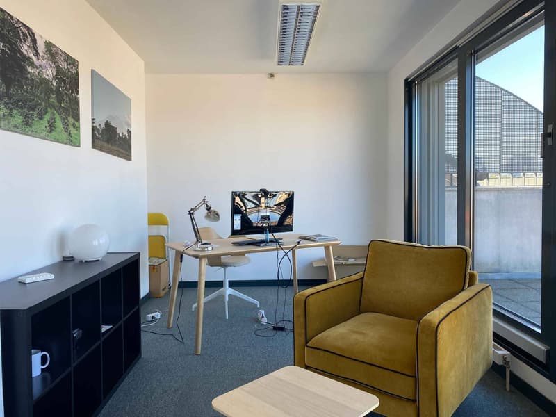 Bureaux à louer avec terrasse  158 m² au 6? étage à Carouge (3)