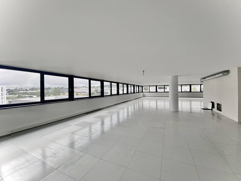 Studio, laboratory, new premises of 140 m2 for rent, 10 minutes from Fribourg (5)