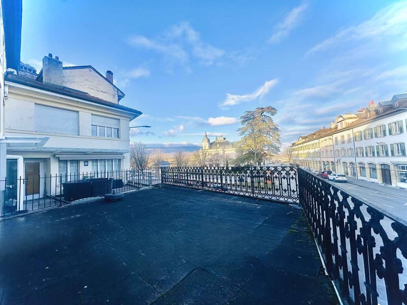 Exceptional commercial space of 115 m² for rent. Historic center of Yverdon-les-Bains (5)