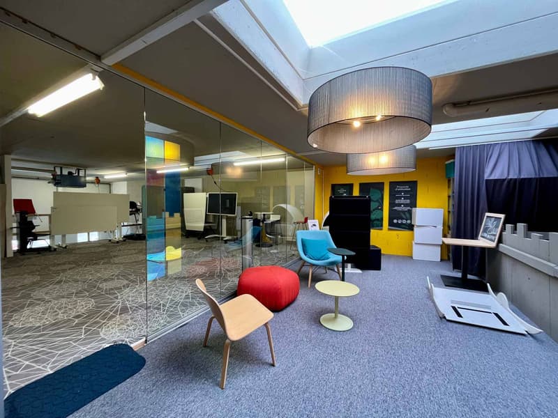 Lokal Gewerbe, Showroom, Lager von 490 m2 zur Miete in Mont sur Lausanne (5)