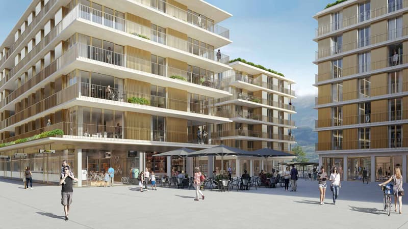 OPPORTUNITÉ - Arcade neuve de 142 m2 à louer dans le quartier Cour de Gare (1)