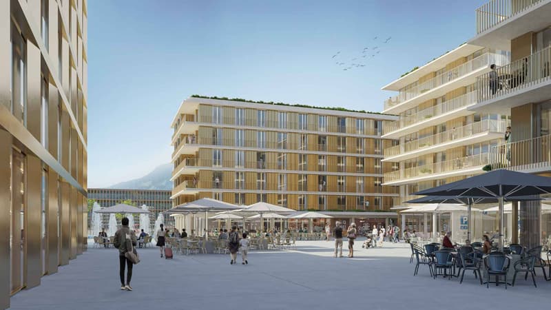 OPPORTUNITÉ - Arcade neuve de 142 m2 à louer dans le quartier Cour de Gare (3)
