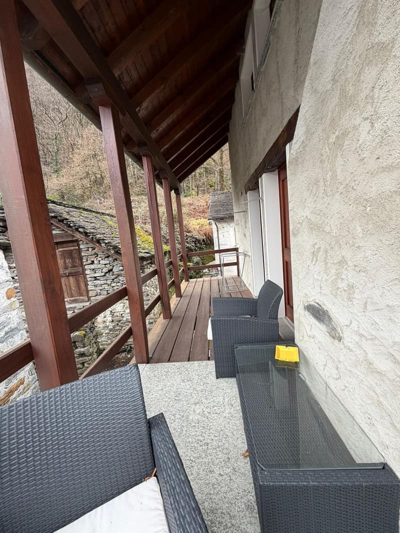 Beautiful house/rustic 4½ rooms Aurigeno (Nucleo) (7)