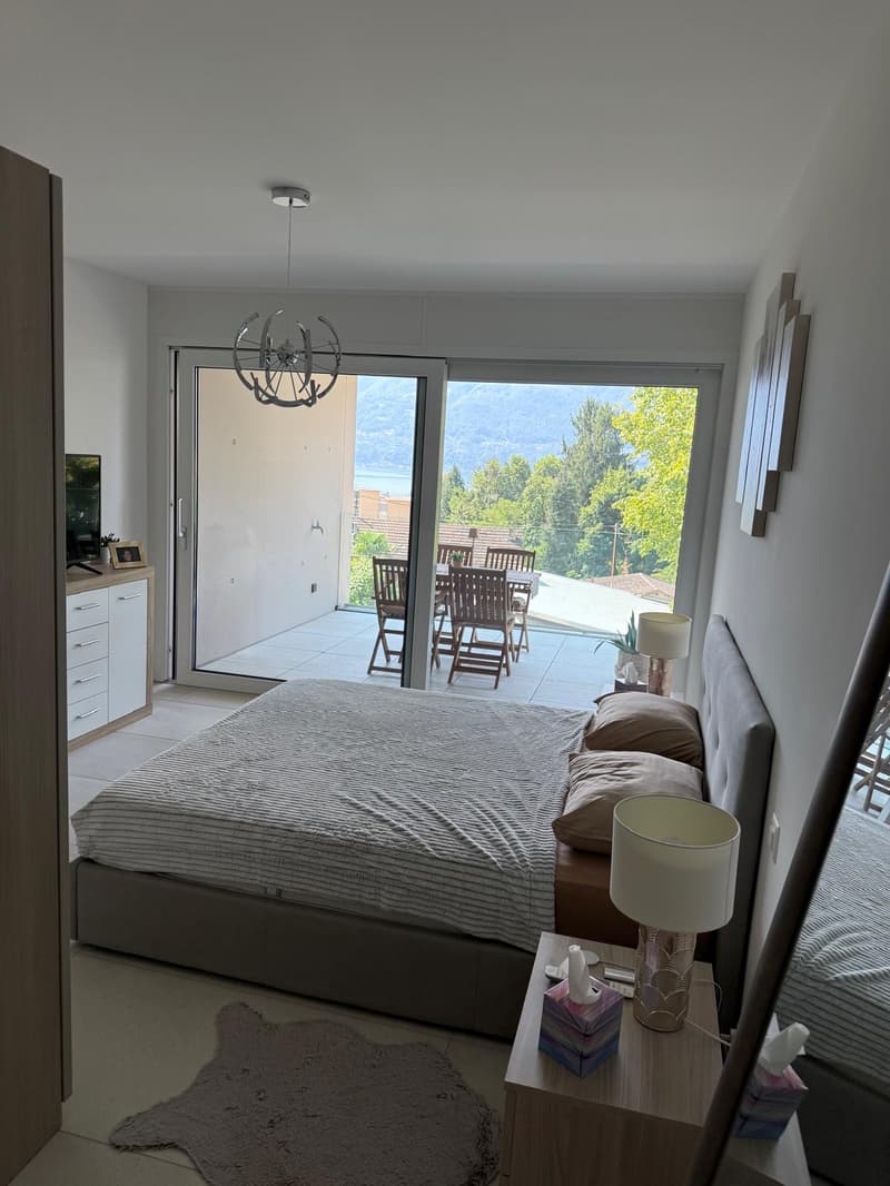 Appartamento di 72 m² con ampia terrazza e splendida vista lago a Minusio (5)