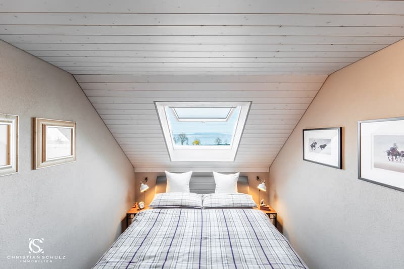 Schlafzimmer mit Seesicht