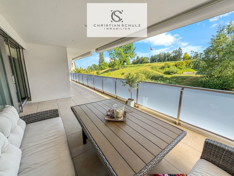 Bodensee-Panorama inklusive – exklusive Wohnung mit zwei Terrassen