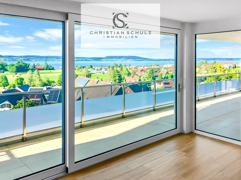 Bodensee-Panorama inklusive – exklusive Wohnung mit zwei Terrassen