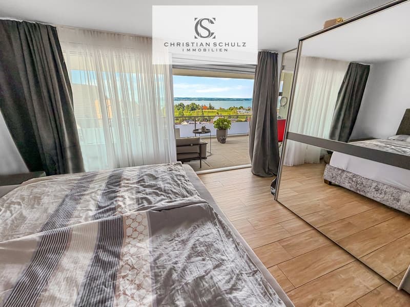 Bodensee-Panorama inklusive – exklusive Wohnung mit zwei Terrassen