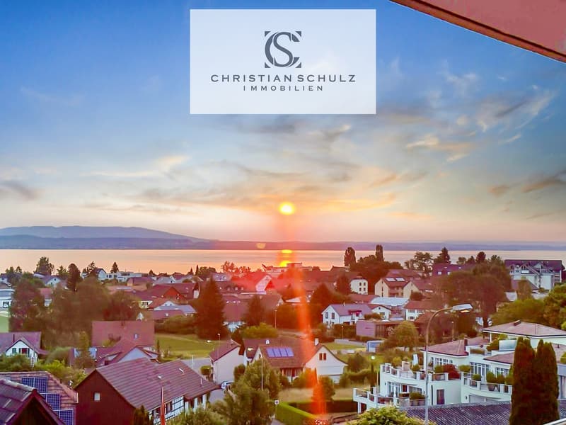 Bodensee-Panorama inklusive – exklusive Wohnung mit zwei Terrassen