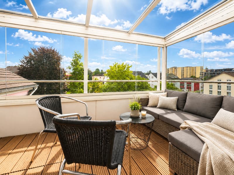17 Balkon in Wohnung 1