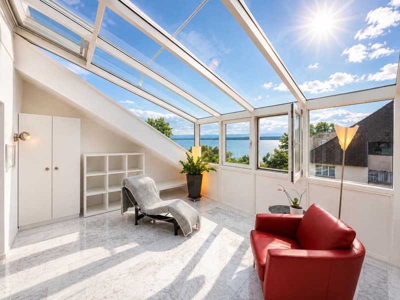 Habiter en première rangée de lac – Appartement attique exclusif de 6,5 pièces avec vue imprenable sur le lac de Constance (15)