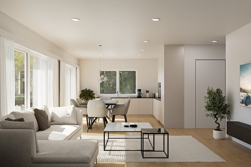 Wohnung 1.1 - 3.5 Zimmer im EG