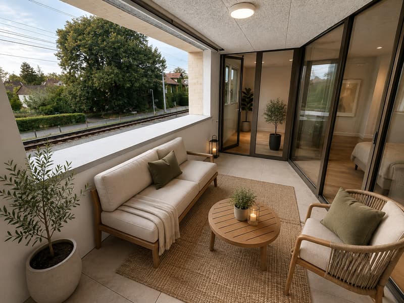 Visualisierung Loggia