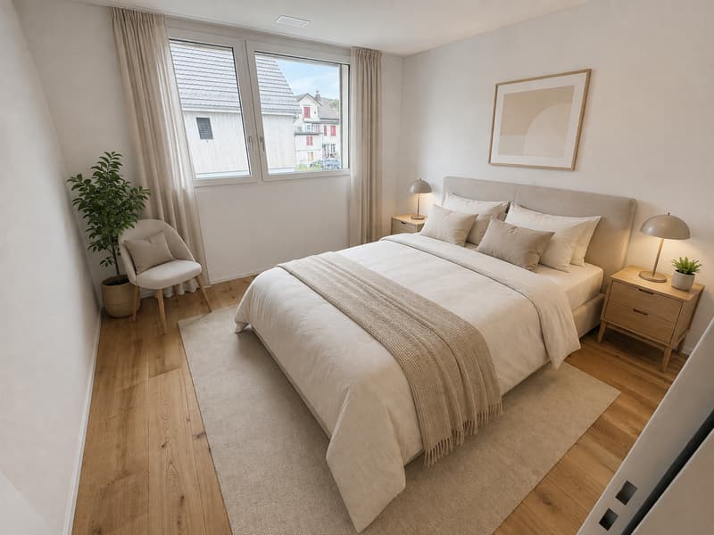 Visualisierung Gästezimmer/Schlafzimmer