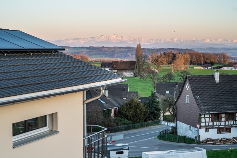 Panoramablick auf die Berge