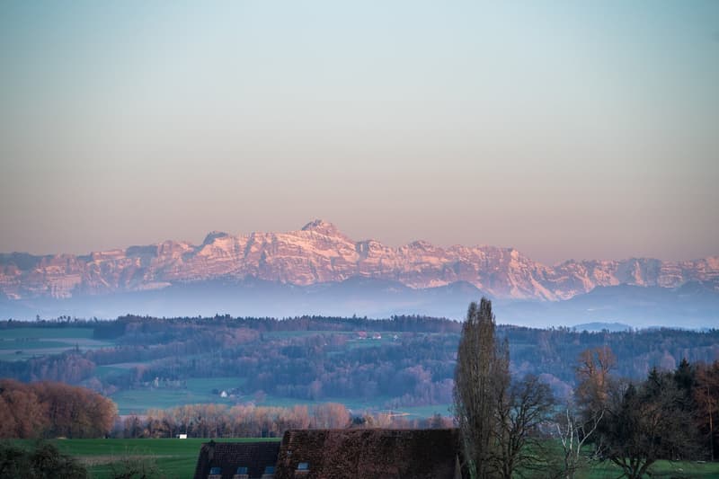 Panoramablick auf die Berge