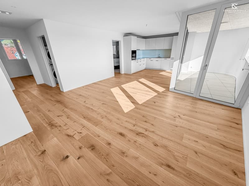 3.5 Zimmer, 2 Bäder, Moderne Neubauwohnung