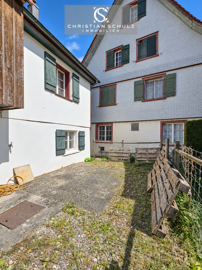 Sitzplatz/Gartenanteil (gehört nur zur Wohnung)