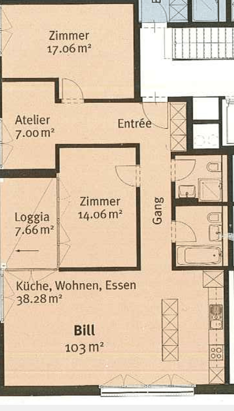 Grundrissplan