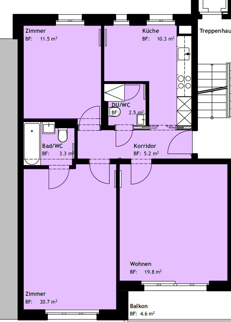 Grundrissplan