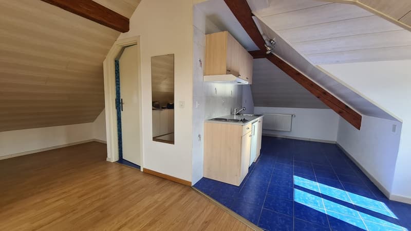 Charmantes Dachstudio zur Miete in Cornol (2)