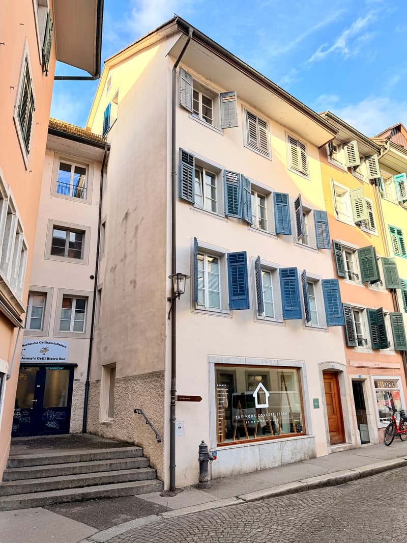 Cantina a volta nella città vecchia di Solothurn (9)