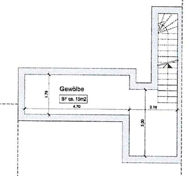 Cantina a volta nella città vecchia di Solothurn (12)