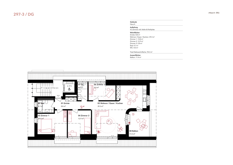 Charmante Neubauwohnung in Mühlethurnen (2)