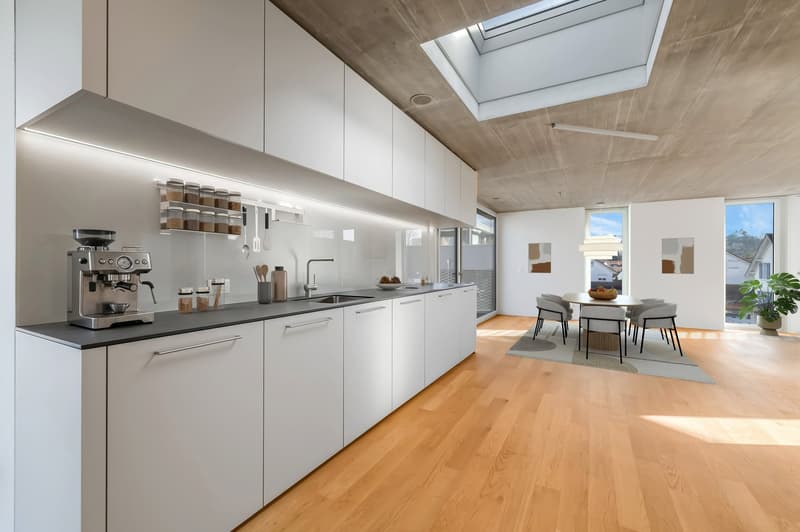 Living in old age - modern, barrier-free attic apartment with two spacious terraces (10)