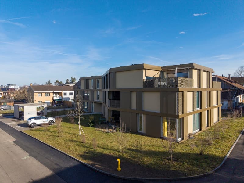 Living in old age - modern, barrier-free attic apartment with two spacious terraces (1)