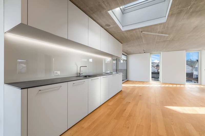 Living in old age - modern, barrier-free attic apartment with two spacious terraces (9)