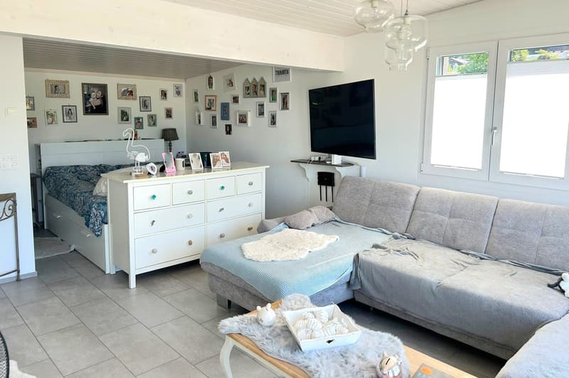 Modern semi-detached house with a far-reaching view and large terrace in Rodersdorf SO (14)