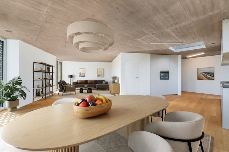 Moderne, hindernisfreie Dachwohnung mit zwei grosszügigen Terrassen (2)