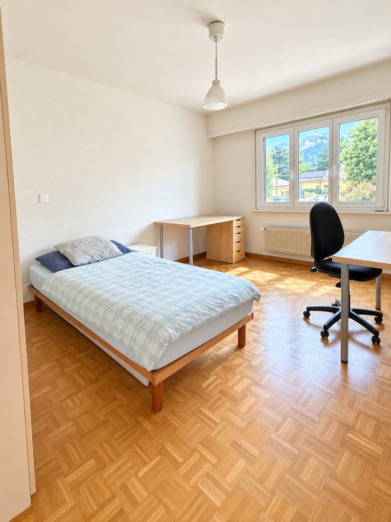 Bel appartement de 2.5 pièces au rez supérieur de 55 m2 (3)