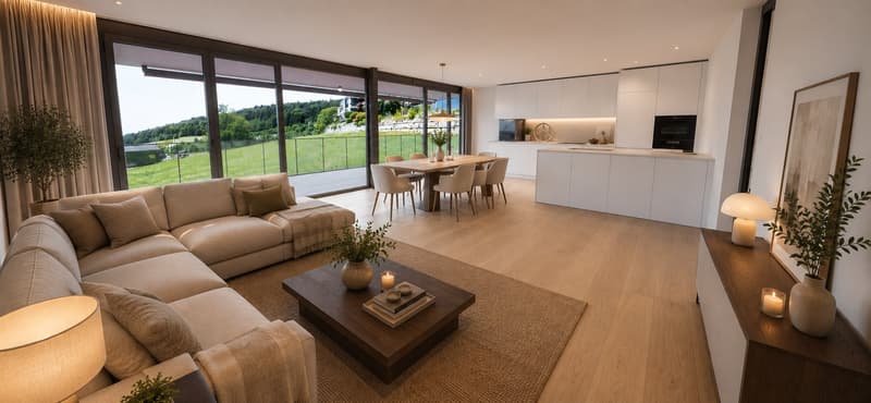 3.5 Zimmer – viel Raum, viel Licht, viel Lebensqualität (1)