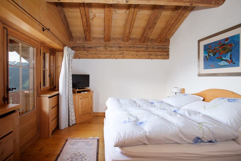 Luxurious chalet and its independent mazot (4)