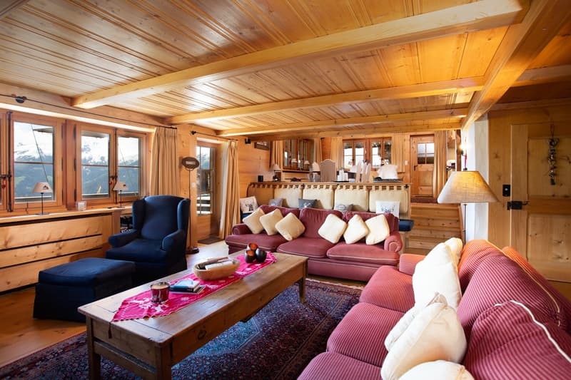 Luxurious chalet and its independent mazot (2)