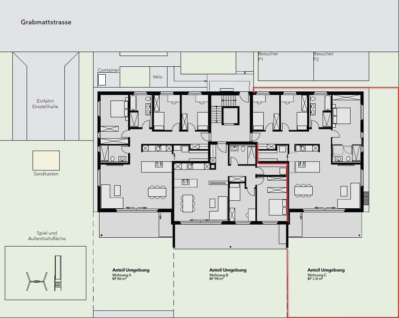 Exklusive Neubauwohnung mit privatem Garten (6)
