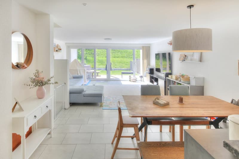 Charming 5.5 room row house in attractive family quarter (2)