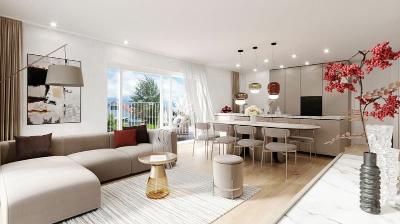 NEUBAUPROJEKT 3.5 Zimmer Attikawohnung mit Weitsicht (1)