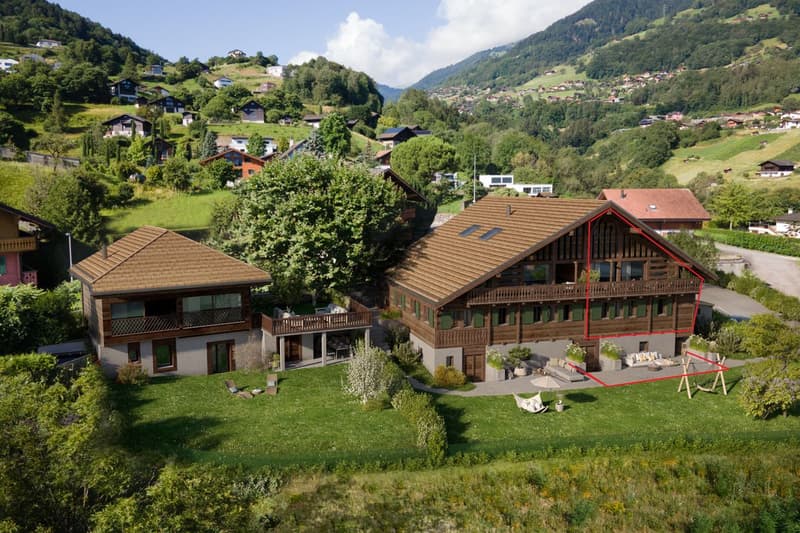 New promotion in Choëx of two duplex apartments - lot C (2)