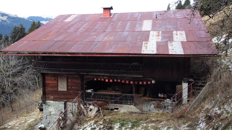 Former farm of 1916 in the heart of nature - Val d'Illiez (4)