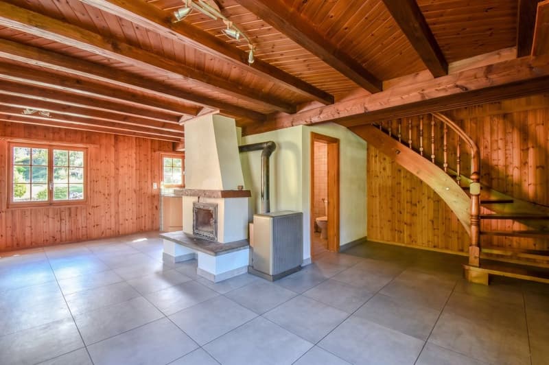 Einzelchalet mit großem Potenzial - Zweitwohnsitz erlaubt in Val-d'Illiez (2)